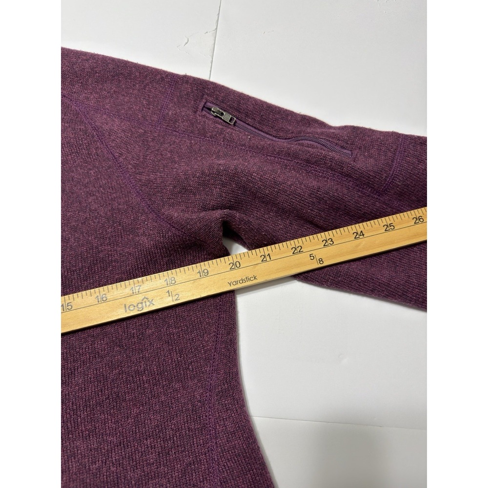 Patagonia Women's Better Sweater 1/4 Zip Pullover Jacket Size L Outdoors Hiking - Picture 7 of 10